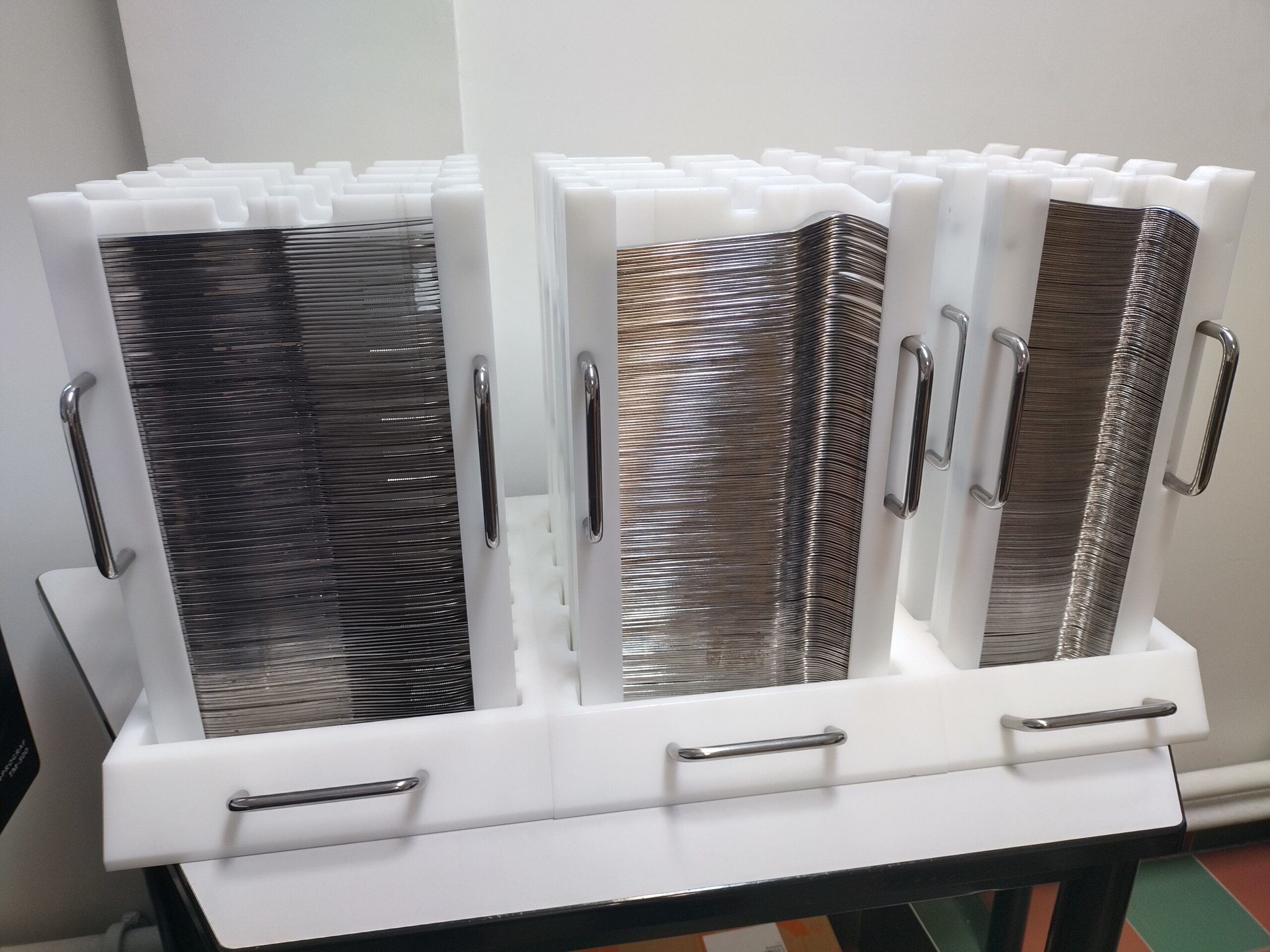 cassettes de couvertes pleines et prêtes à l'emploi