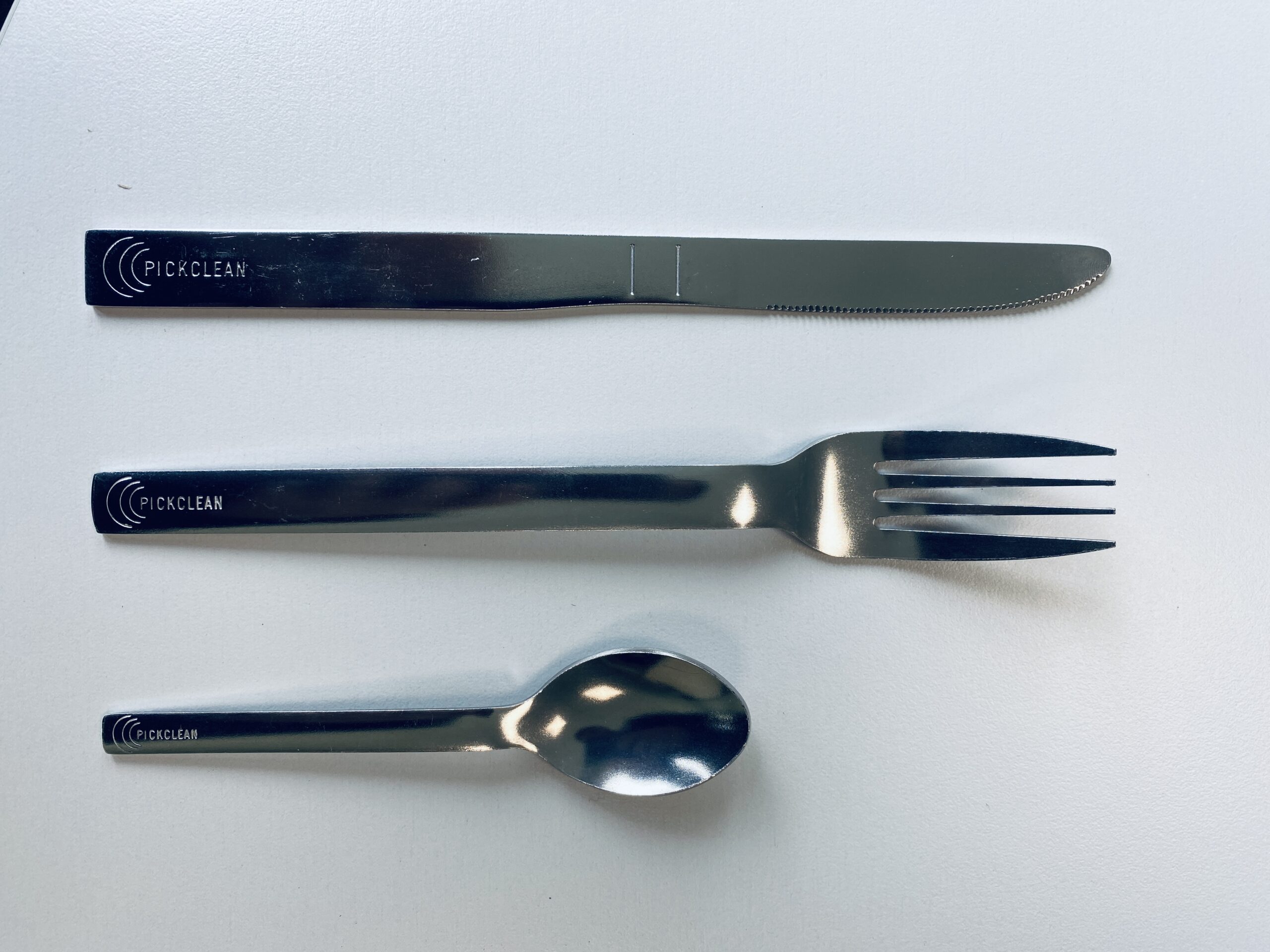 set des 3 couverts de la ligne PICKCLEAN